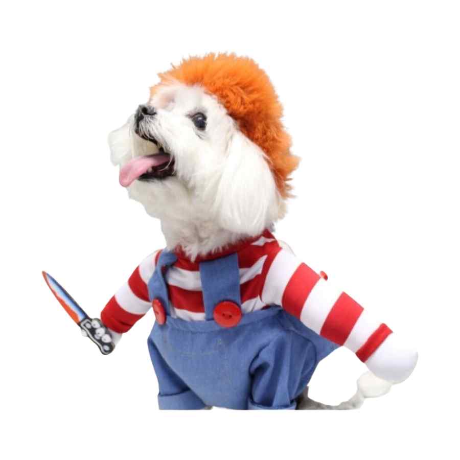 Happy Pups Disfraz Chucky Talla 4, , large image number null